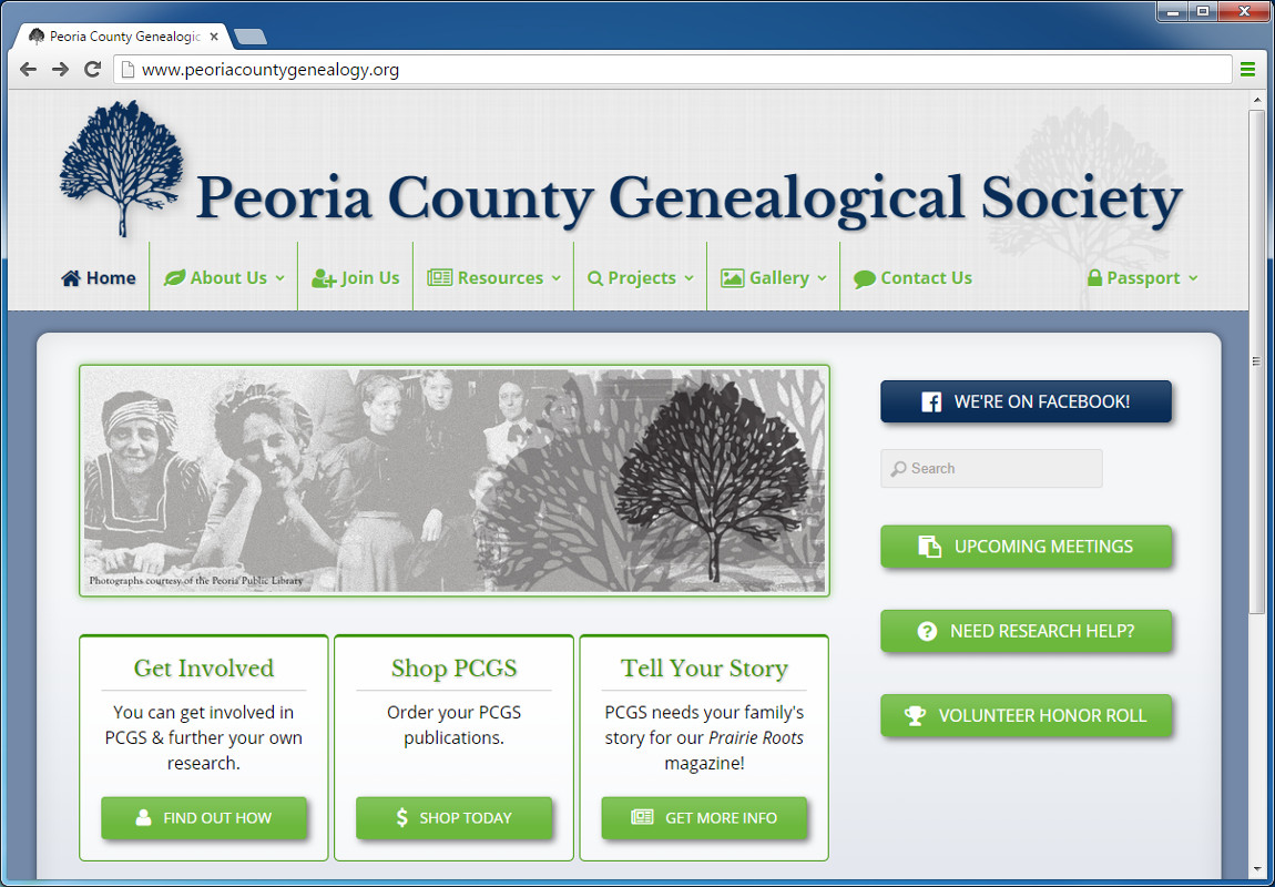 Peoria County Genealogical Society - Peoria, IL -- https://www.peoriacounty...